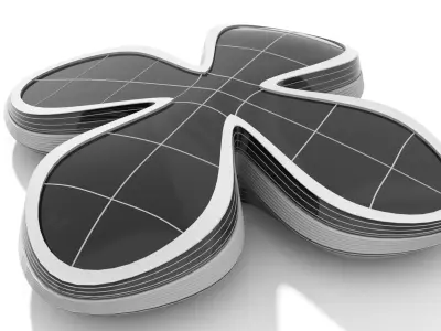 Futuristic building  3D model