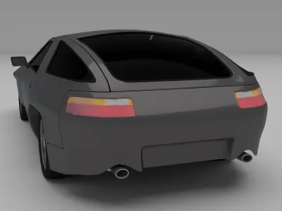 Porsche 928 3D model