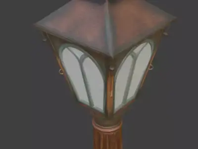 street light 3d model 3D model