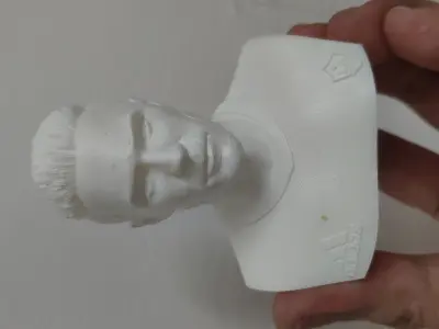 David Beckham 3D Printable Bust 3D print model