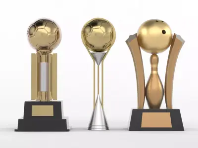 Trophy Cups 3D model 115