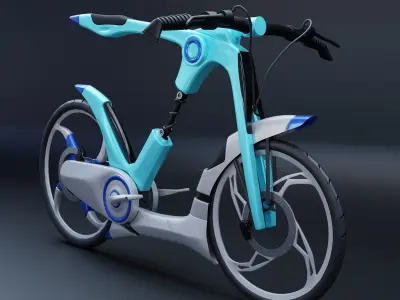 Bike fantasy 3D model