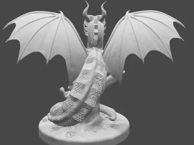 3D Dragon 3D print model