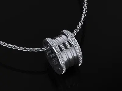 Bvlgari Pendant  3D print model