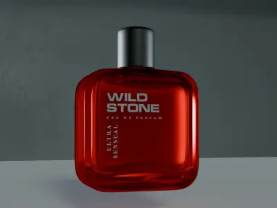 Perfume Bottle WildStone Free 3D model