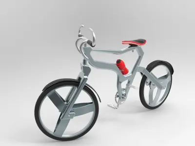 Bicycle  concept  3D model