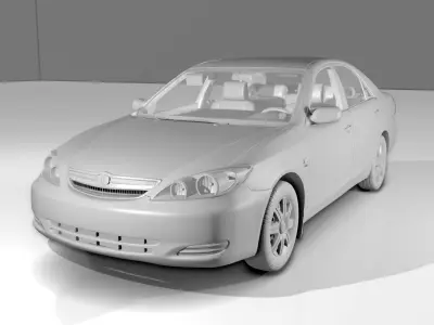 camry 2004 3D print model
