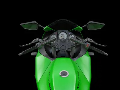 Kawasaki Ninja 250R 3D model