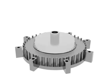 cycloid speed reducer drive 35 to 01 3D print model
