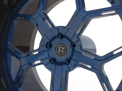 RUCCI FORGED Vegas WHEEL 3D PRINT MODEL  3D print model