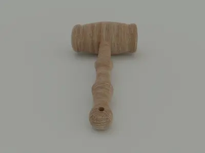 Hammer Wood 3D model