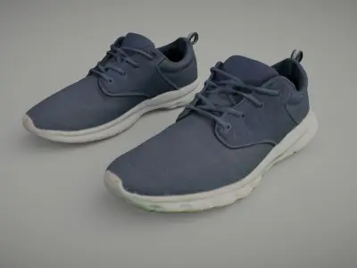 Sneakers Low-poly 3D model buy