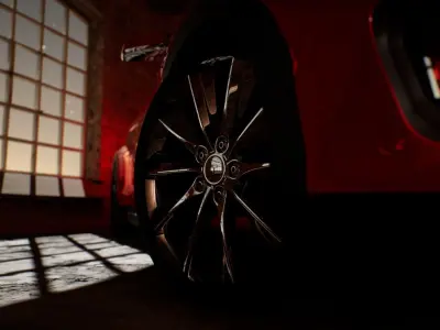 Tesla model X 3D model