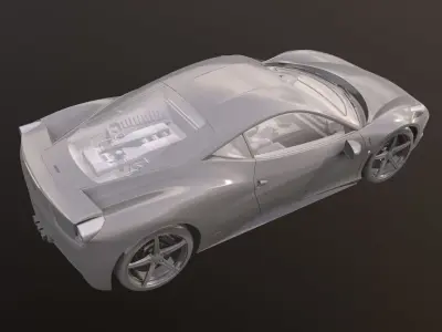 Ferrari 458 Italia  3D model