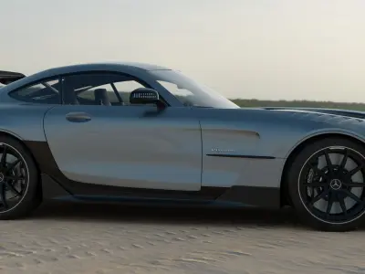 Mercedes AMG GT Black Series 3D model