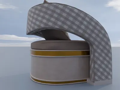 Regal Comfort Retreat Couch 3D model