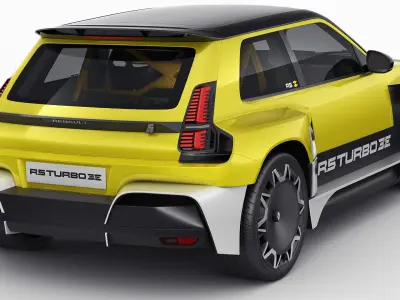 Renault 5 Turbo 3E 2027 3D model
