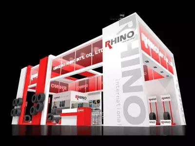 Exhibition - Area -26X12-3DMAX2009-018 3D model