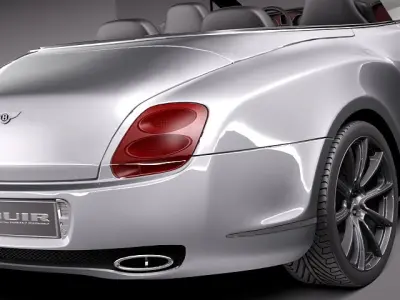 Bentley Continental Supersports Convertible 2011 3D Model 3D model