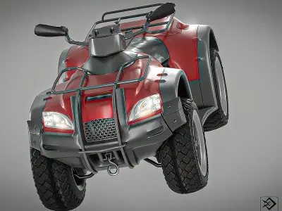 ATV Bike 3D model