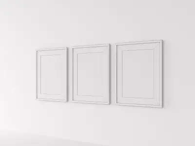 Picture Frames Sketch Digital 3D model