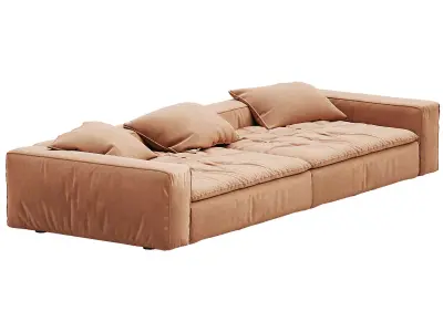 Miami Beach Sofa 350 By Baxter 3D model