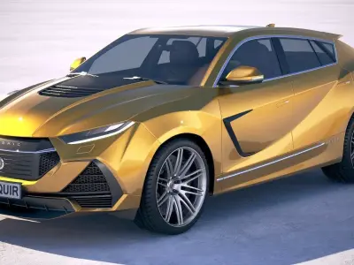 Generic Sport SUV Coupe 2019 3D model