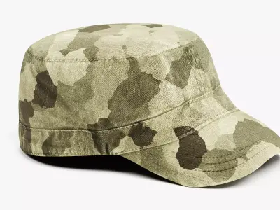 -Military Hat- 3D model