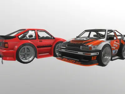 APEXGT85 car Low-poly 3D model