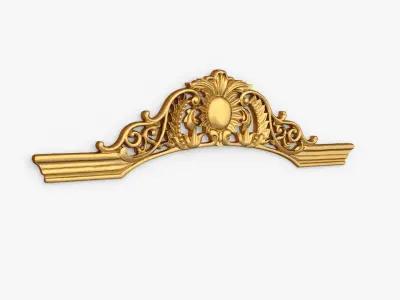 Classic decor ornament 291 3D model