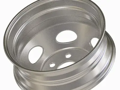 Heavy Duty Truck Rim 3D print model