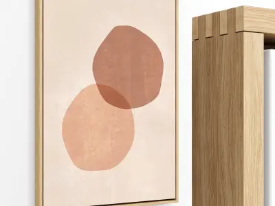 Abstract Painting Two Frame 102 Low-poly 3D model