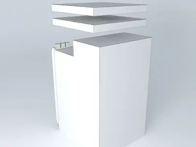 ECI XDM 500 DWDM 3D model