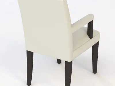 Langham Dining Carver Chair 3D model