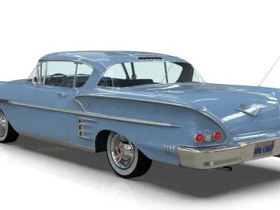 Chevrolet Impala Sport Coupe 1958 3D model