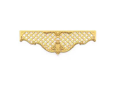Classic decor ornament 92 3D model