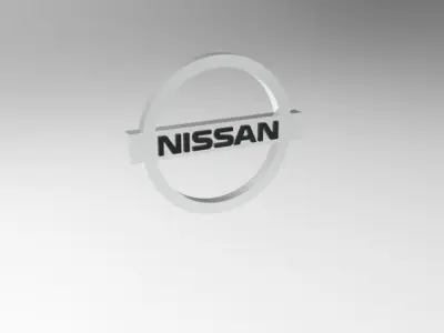 Nissan logo 3D print model