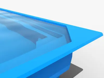 Slapy swimming pool 3D model