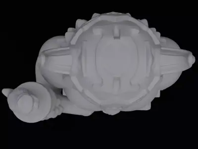 Radegast Slavic God Figurine 3D model for 3D Printing 3D print model