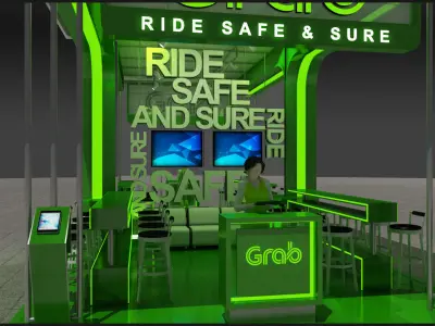 Booth Exhibition Music Package  3D model