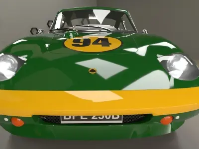 Lotus Elan 1964 Shapecraft 3D model