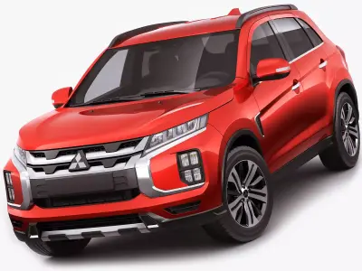 Mitsubishi ASX 2020 3D model