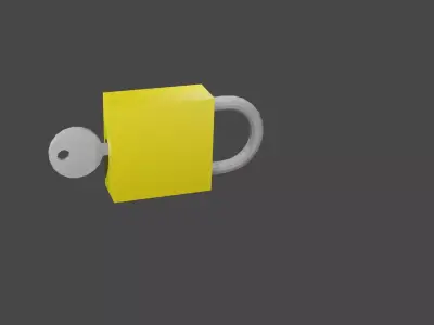 padlocks padlock 3D model