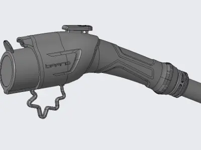 J1772 EV CHARGING CONNECTOR 3D print model