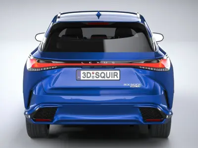 Lexus RX 500 2023 3D model