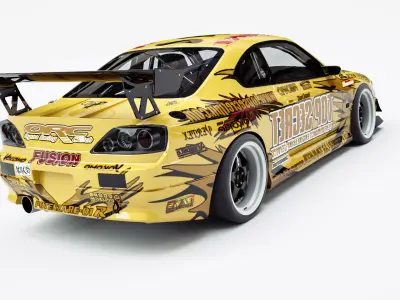 NISSAN SILVIA  3D model