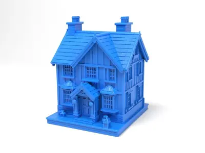 English House 2 3D print model