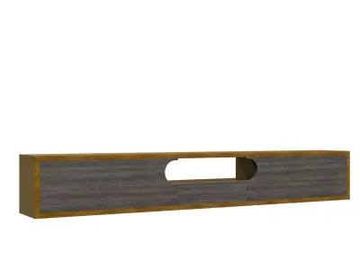 Floating Tv stand 70inches M8 3D model