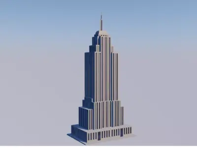 Empire State Building 3D model