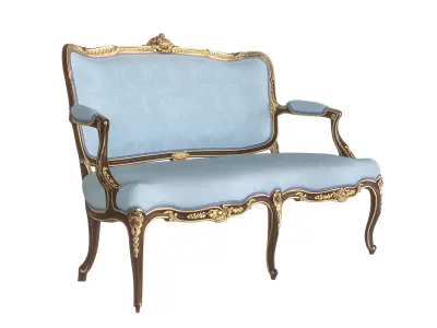 Elegance loveseat by Modenese 3D model